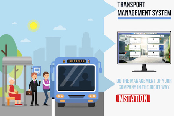 MStation – software de gerenciamento de transporte