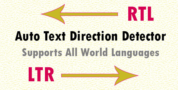 Detector de direção de linguagem automática – classe PHP