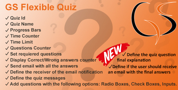 GS Quiz flexível