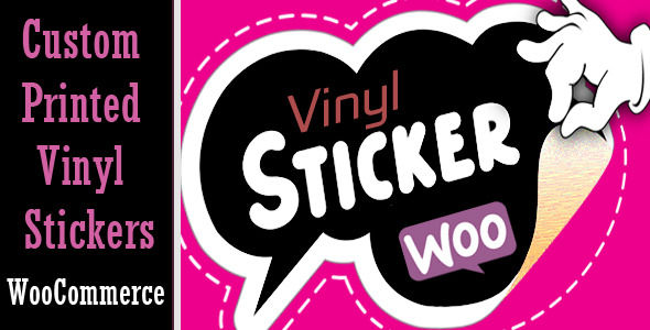 WooCommerce Vinyl Stickers Rótulos Design