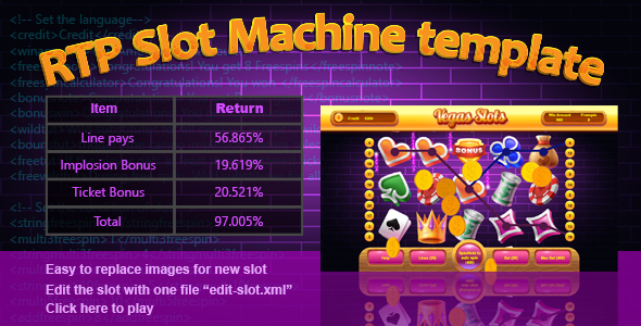 Modelo de máquina de slot rtp
