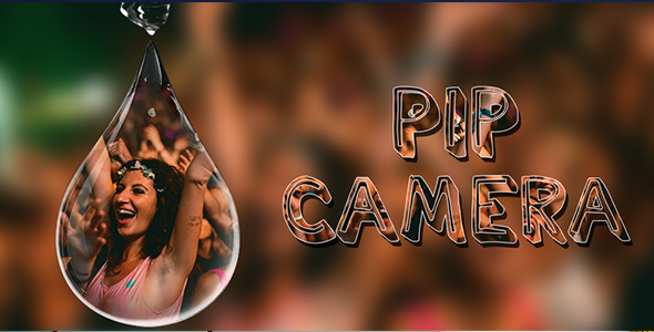 Efeito da câmera PIP – editor de imagens – editor de fotos