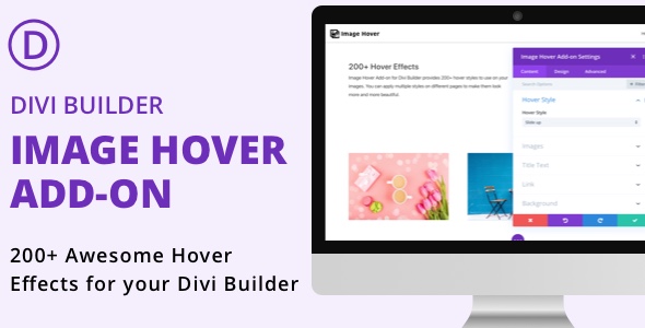 Divi Builder Image Passe Hover complemento