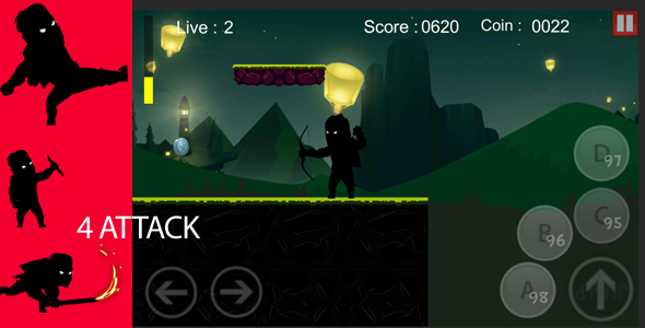 Unidade de aventura de luta de Ninja Shadow
