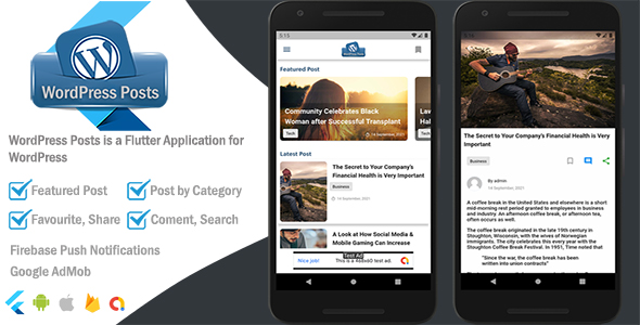WordPress Mobile – Flutter