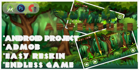 Novo Platforme Jungle-Adventure