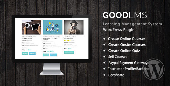 Bom LMS – Sistema de Gerenciamento de Aprendizagem Plugin WP