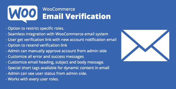Verificação de email de WooCommerce
