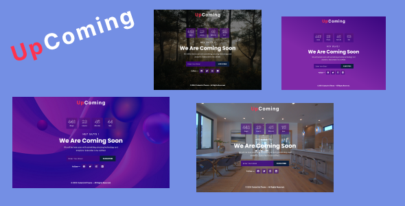Próximo – modelo em breve HTML5
