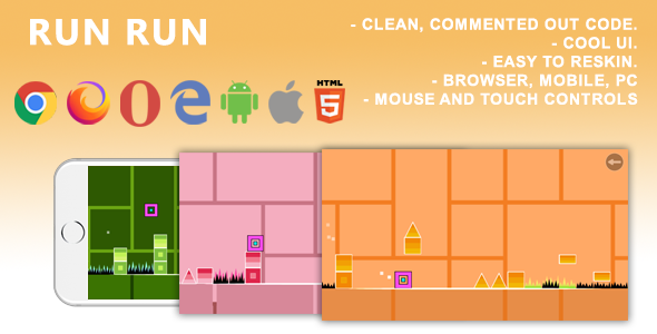 Executar. Mobile, jogo html5 .c3p (construto 3)