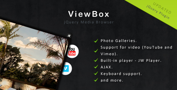 ViewBox – Media Browser – Lightbox Alternative