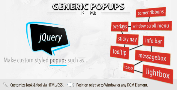 Pop -ups genéricos (jQuery)