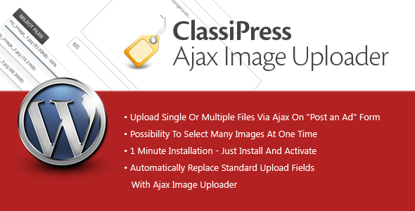 Classipress Ajax Image Uploader