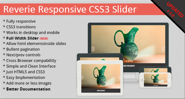 Devaneio Responsivo Slider CSS3