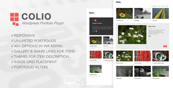 Inch – Plugin WordPress de portfólio responsivo