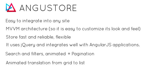 Angustore – carrinho de compras responsivo