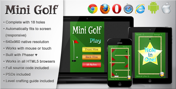 Mini Golf – jogo html5