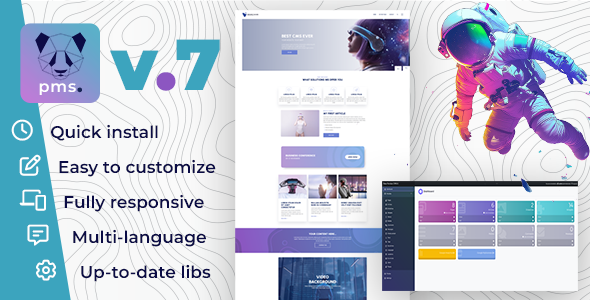 Pandao CMS Pro 7 – Sistema de Gerenciamento de Conteúdo totalmente responsivo
