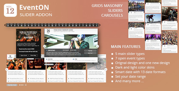 Addon Slider Slider | Eventos