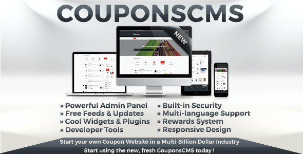 Cupons CMS 7
