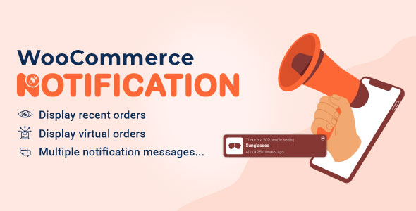 Notificação de WooCommerce | Aumente suas vendas – vendas de feeds ao vivo – vendas recentes pop -up – upsells