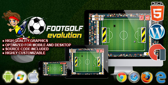 Footgolf Evolution – HTML5 Construct 2 Sport Game