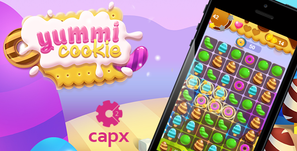 Yummi Cookie Match 3 Game + Capx