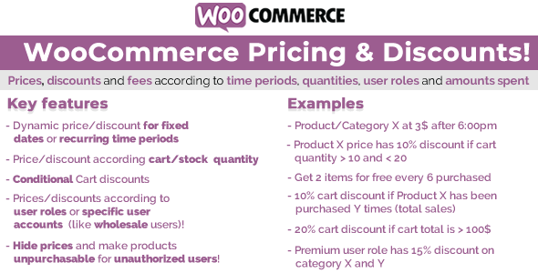 Preços e descontos da WooCommerce!