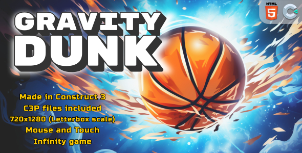 Gravity Dunk – Html5 Casual Game