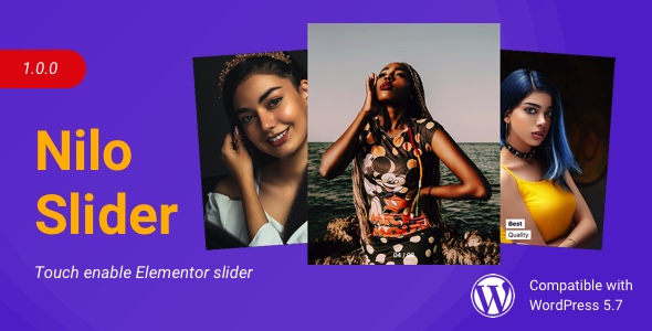 Slider nilo | Slider criativo para Elementor