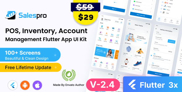 Salespro -Flutter POS & Inventory Conta Kit