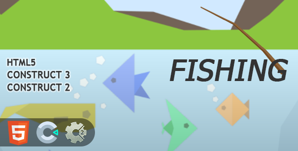 Jogo de pesca HTML5 Construct 2/3