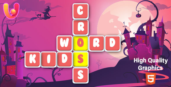 Palavra cruzada de Halloween para crianças
