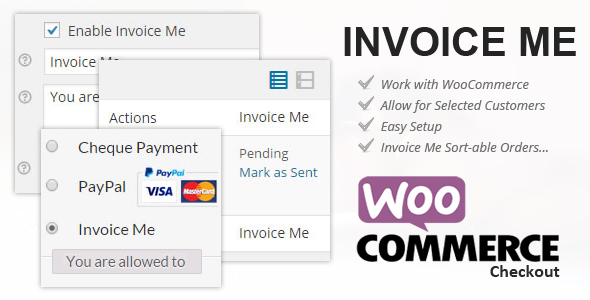 WooComere Me Fatury para clientes selecionados