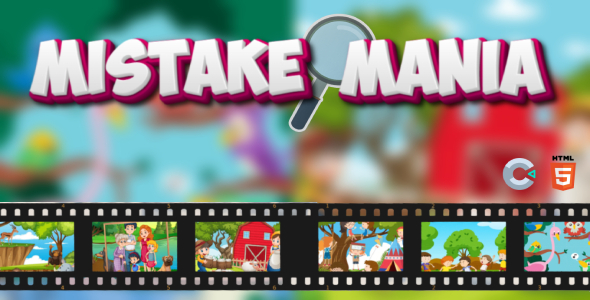 Erro mania | Construto 3 | Jogo html5
