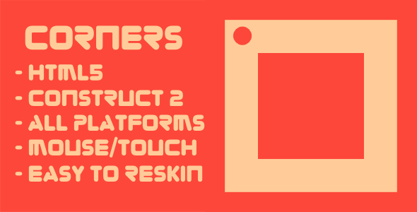 Corners – HTML5 Mobile Game – Android & iOS