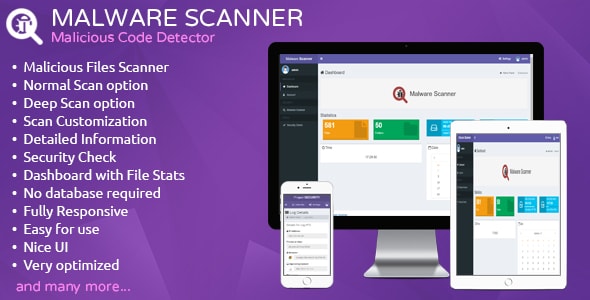 Scanner de malware – scanner de arquivos do site