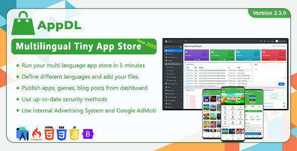 APPDL – Multilingual Tiny App Store