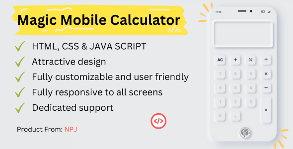 Calculadora simples (design do iPhone)