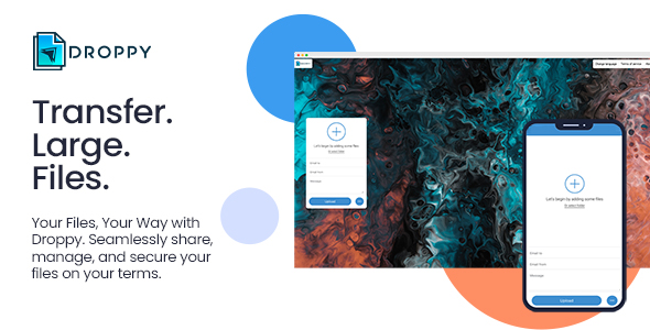Droppy – Transferência de arquivos on -line e compartilhamento