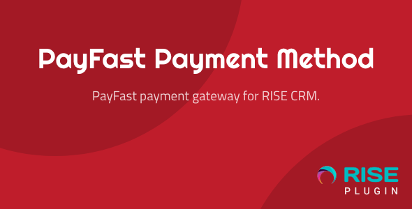 Método de pagamento PayFast para Rise CRM