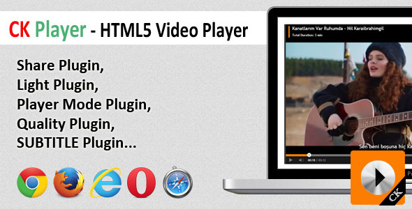 CK Player – HTML5 Video Player