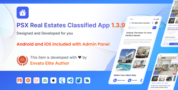 Propriedade e Classificados de propriedade | Aplicativo de listagens de corretores com painel completo de front -end e administrador (1.3.9)