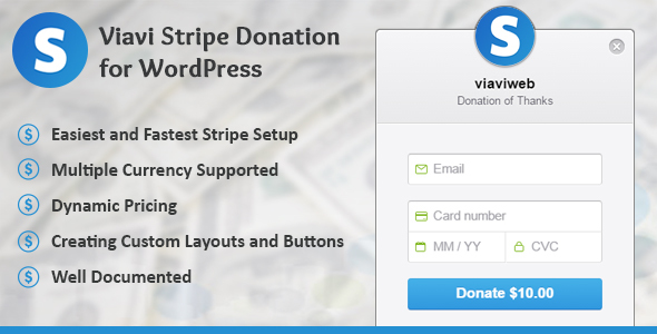 Doação viavi listra para wordpress