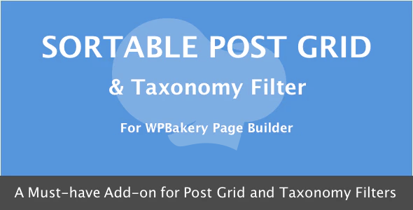 WPBakery Page Builder – Filtro de grade e taxonomia classificável