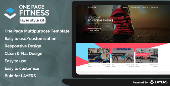 Kit de estilo de fitness – camadas