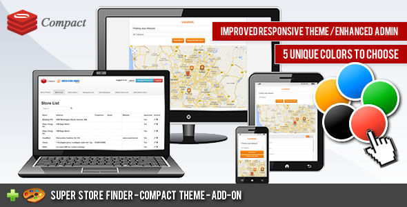 Tema compacto – Super Store Finder