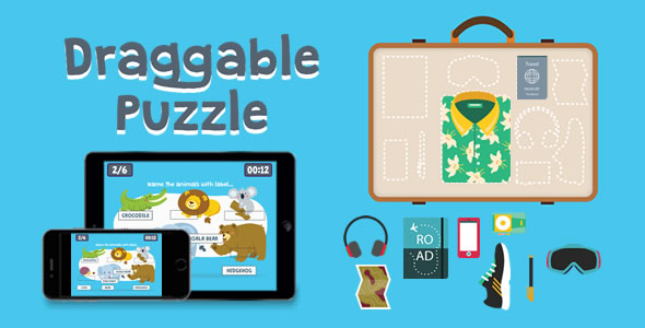 Draggable Puzzle – jogo html5