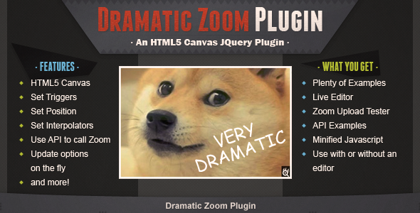 Plugin de zoom dramático
