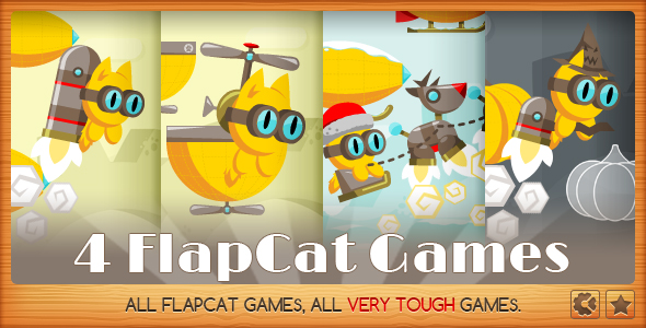 Pacote de jogos flapcat